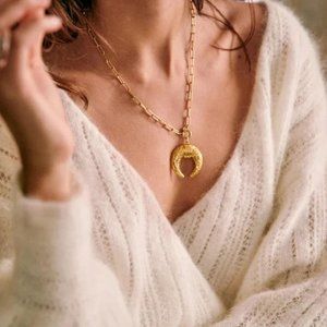 Sezane Coeur Wrap Sweater